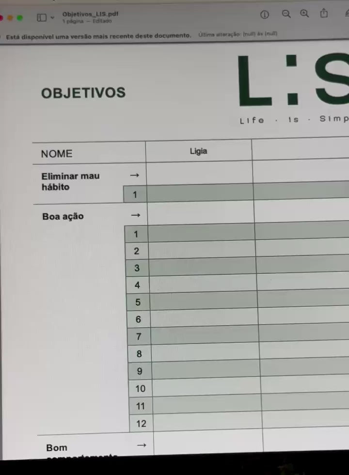 Agora Vai - O meu plano para 2025